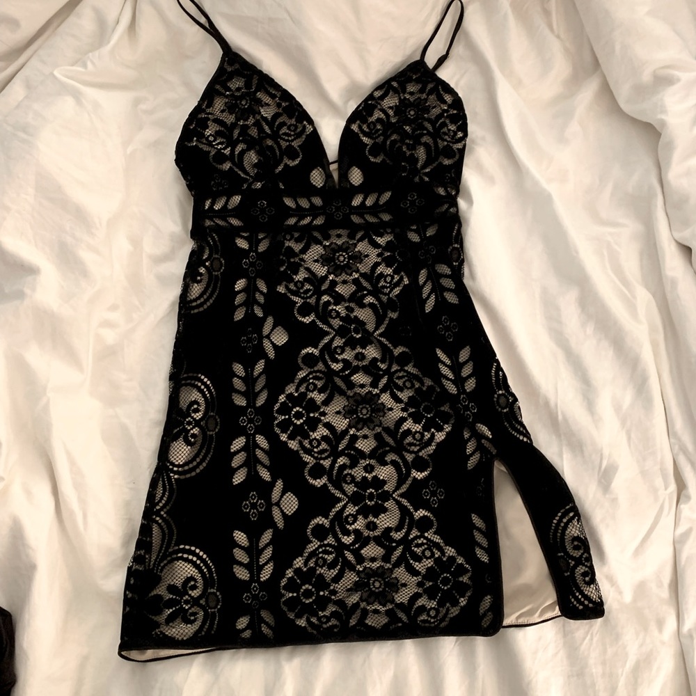 Free People Velvet Mini Dress